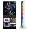 Barra de Led RGB Rítmica Recarregável Music Microfone Embutido Knup