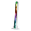 Barra de Led RGB Rítmica Recarregável Music Microfone Embutido Knup