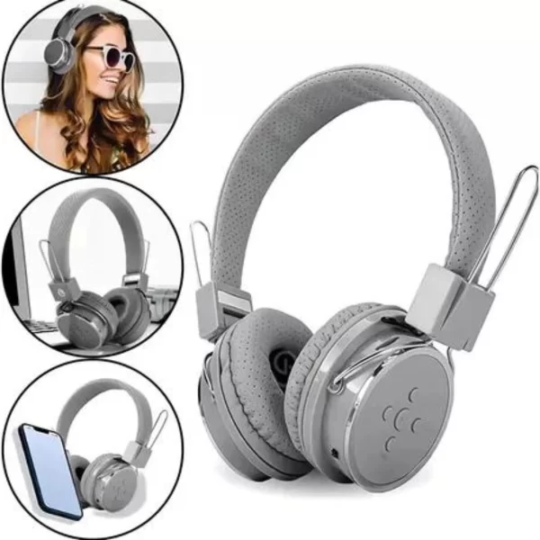 Fone de Ouvido Bluetooth B05 Headphone Dobrável
