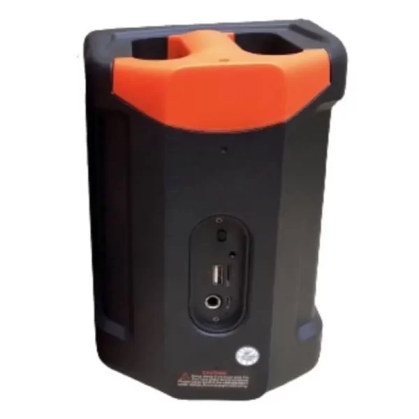 Caixa caixinha de som bluetooth kts 1350 led igual jbl auto falante 3 polegadas, toca pen drive, rádio fm, conecta uma na outra