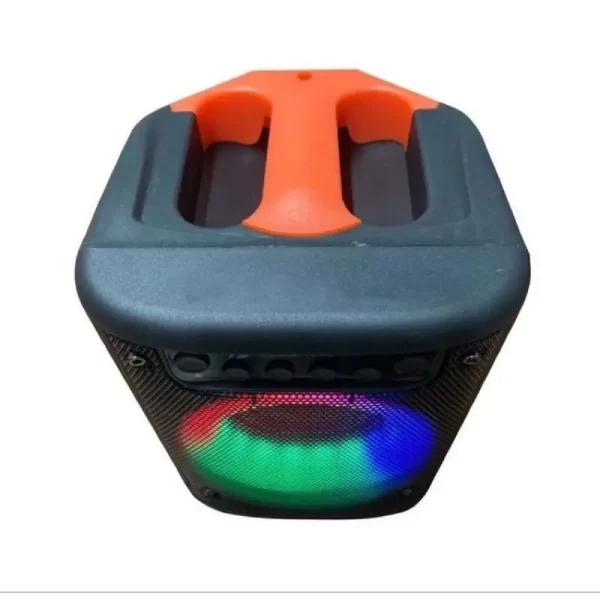 Caixa caixinha de som bluetooth kts 1350 led igual jbl auto falante 3 polegadas, toca pen drive, rádio fm, conecta uma na outra