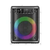 Caixa caixinha de som bluetooth kts 1350 led igual jbl auto falante 3 polegadas, toca pen drive, rádio fm, conecta uma na outra
