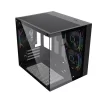 Gabinete Gamer Aquário PIXXO PRETO, M-ATX - CGH100B