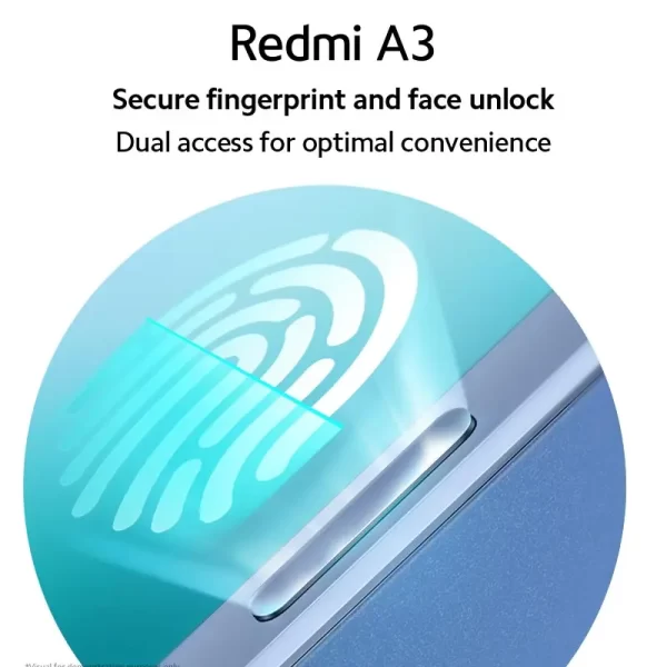 Xiaomi-Smartphone Redmi A3 Versão Global, MediaTek, Helio G36, Bateria 5000mAh, 90Hz, Display de 6,71 ", [Estreia Mundial]
