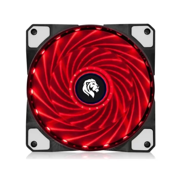 Cooler Fan Hayom 120mm 5V/12V Vermelho - FC1300