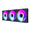 Wovibo 120mm ventiladores de refrigeração uni de argb rgb cooler ventilador pwm 4pin emenda sem fio 5v pc caso ventilador infinito espelho