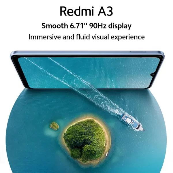 Xiaomi-Smartphone Redmi A3 Versão Global, MediaTek, Helio G36, Bateria 5000mAh, 90Hz, Display de 6,71 ", [Estreia Mundial]