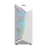 Gabinete Gamer Hayom 4 Fans S/Fonte Mid Tower ATX Vidro Temperado Branco - GB1733