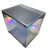 Gabinete Gamer Aquário CGH100B Com 3 FANS EW2412L41 - Sem Fonte