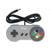 Controle Joystick para PC SNES USB Cinza Knup - KP-3124 RETRO GAMER