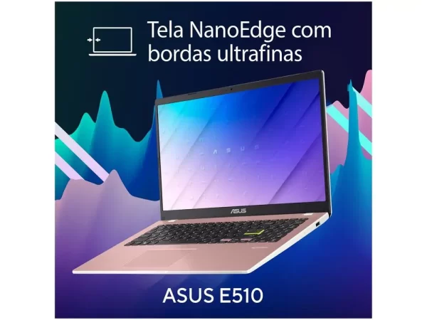 Notebook ASUS Vivobook Go 15 E510KA-BR833WS 4GB RAM 128GB eMMC 15,6" Windows 11