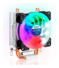 Cooler P/ Processador 2 Heatpipes Hidráulico Silencioso Rgb