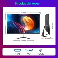 Principal! Novo anmite 24 Polegada monitor de jogos de computador 200hz ips display lcd 1920x1080p fhd desktop ultra-fino computador de jogos screen100hz