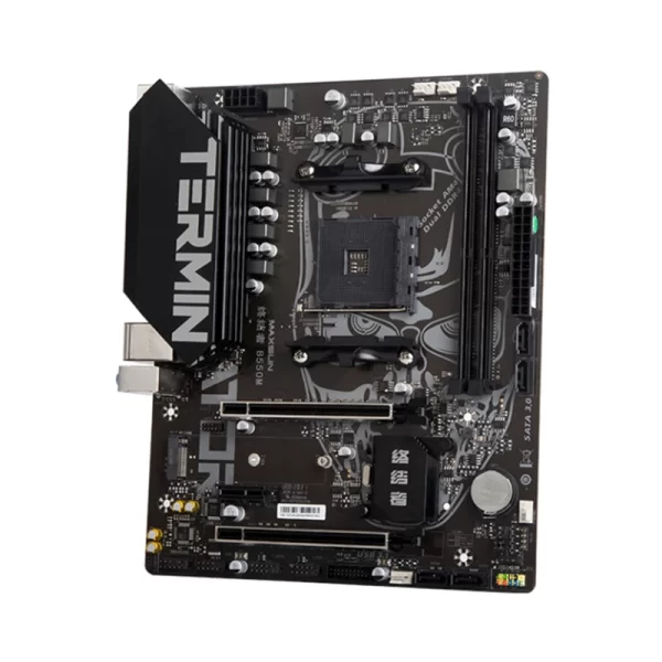 Principal! Nova placa-mãe para jogos MAXSUN Combo Terminator B550M com CPU AMD Ryzen 5 5600G DDR4 16GB (8GB * 2) 3200MHz RAM M.2 SATA3