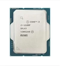 Processador CPU i3 12100F Core i3-12100F LGA 1700 novo, mas sem cooler