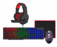 Kit Gamer 4 em 1 KE-GK4100